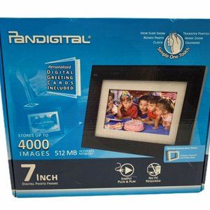 Pandigital 7" LCD Digital Picture Photo Frame